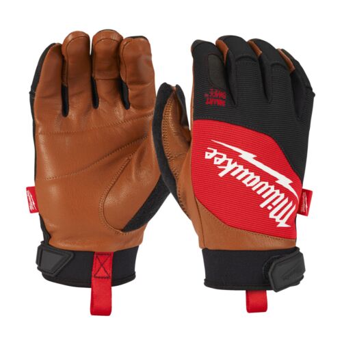 Hybrid Leather Gloves - 11/XXL - 1pc - Hybrid lederen werkhandschoenen