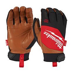 Hybrid Leather Gloves - 10/XL - 1pc - Hybrid lederen werkhandschoenen