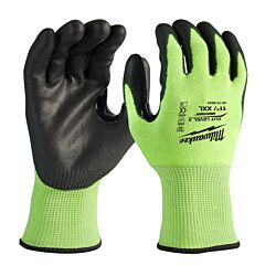 Hi-Vis Cut C Gloves - 11/XXL - 1pc - Hi-vis Cut C Handschoenen
